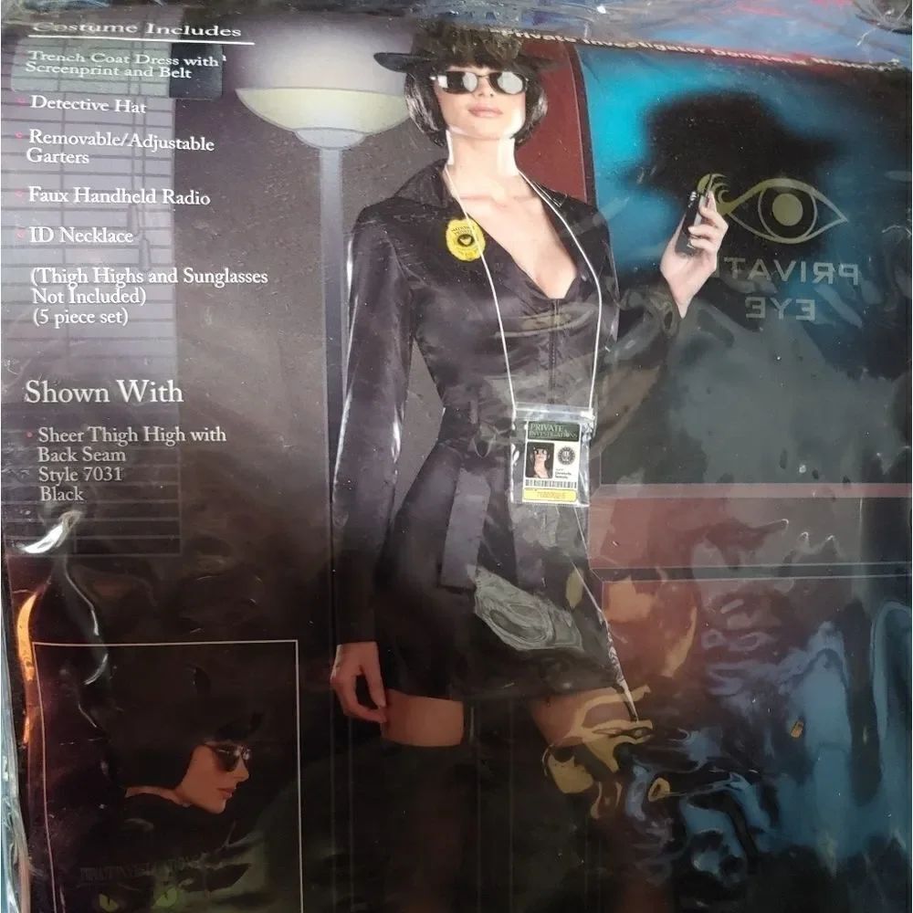 Dreamgirl Private Eye costume Adult female size Medium